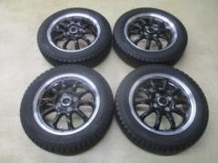 【DUNLOP(ダンロップ)】V EMOTION+【DUNLOP】WINTERMAXX WM02 14インチ ブラックナットセット