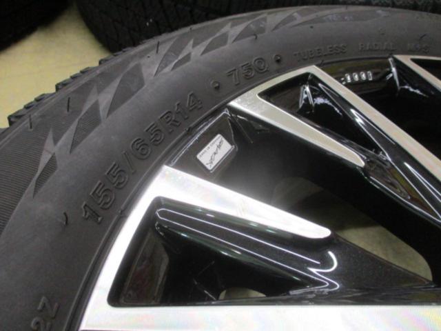 【KYOHO】SMACK(スマック) ブラックポリッシュホイール+【BRIDGESTONE】BLIZZAK VRX2