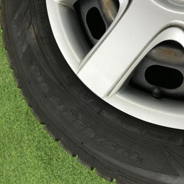 マツダ純正 プレマシー純正スチールホイール+TOYOwinter TRANPATH TX 195/65R15 2022年製造