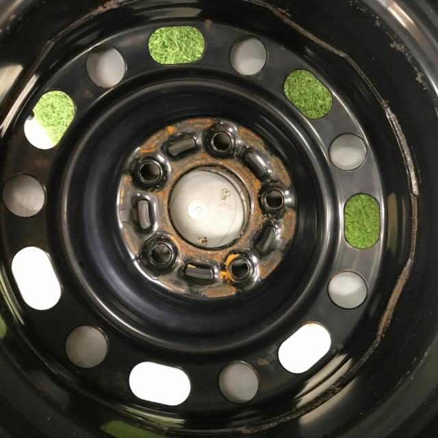 マツダ純正 プレマシー純正スチールホイール+TOYOwinter TRANPATH TX 195/65R15 2022年製造