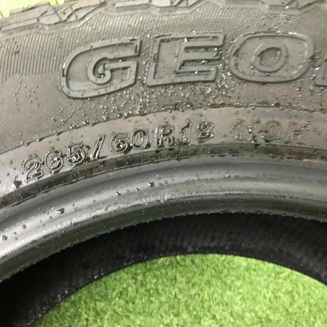 【1本のみ】YOKOHAMA GEOLANDAR G018 265/60R18 2026年製造