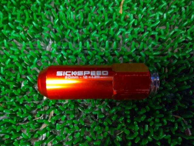 SICKSPEED レーシングナット M12×P1.25 20個セット