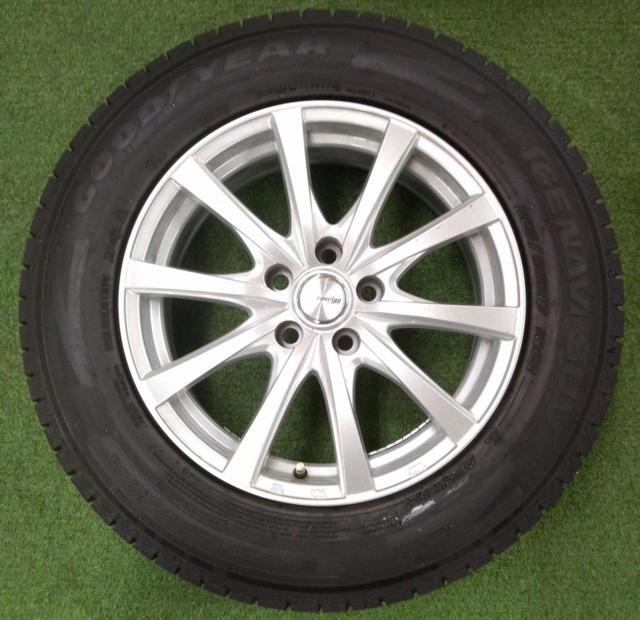 weds ravirion 10本スポークアルミホイール  + GOODYEAR(グッドイヤー) ICENAVI SUV 2024年製造