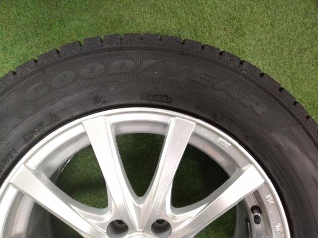 weds ravirion 10本スポークアルミホイール  + GOODYEAR(グッドイヤー) ICENAVI SUV 2024年製造