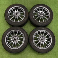 EMBELY 12本スポークアルミホイール+NANKANG ICE ACTIVA AW-1 215/55R17 2025年製造