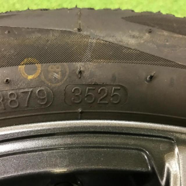 EMBELY 12本スポークアルミホイール+NANKANG ICE ACTIVA AW-1 215/55R17 2025年製造