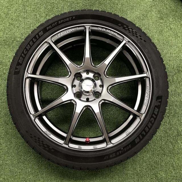 Try them on for free! weds
WedsSport
SA-99R
+
MICHELIN
PILOT
SPORT5
Manufactured in 2022