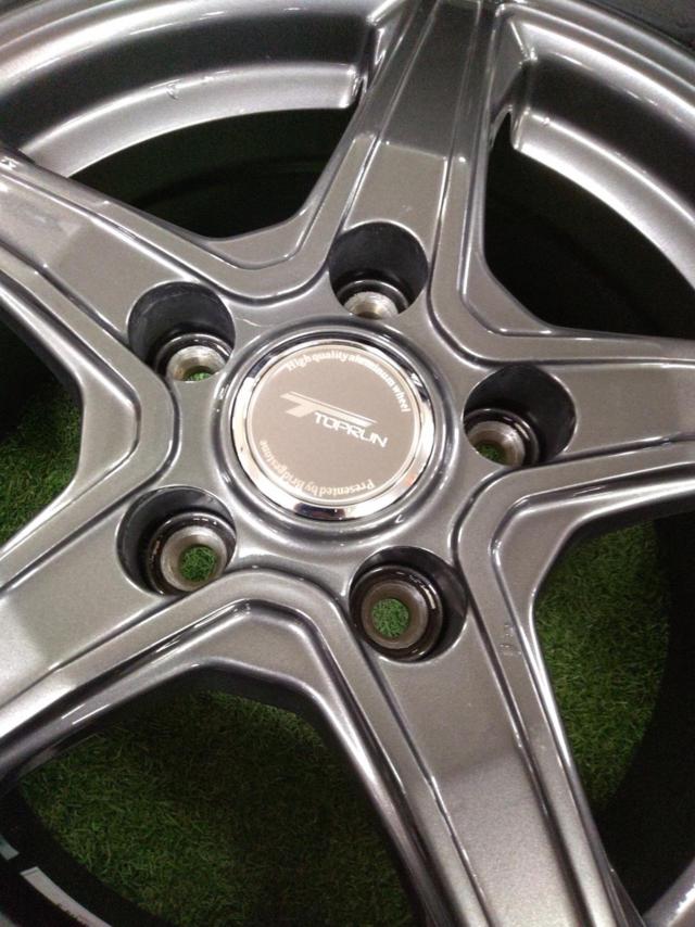 BRIDGESTONE TOPRUN 5本スポークアルミホイール+BRIDGESTONE ICE PARTNER2 195/65R15 2024年製造