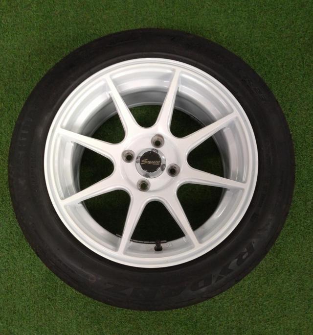 ☆コンパクト系のチューナーサイズ!!☆STEALTH RACING SPEC-01  + SHIBATIRE(シバタイヤ) RYDANZ REVIMAX R23 2025年製造