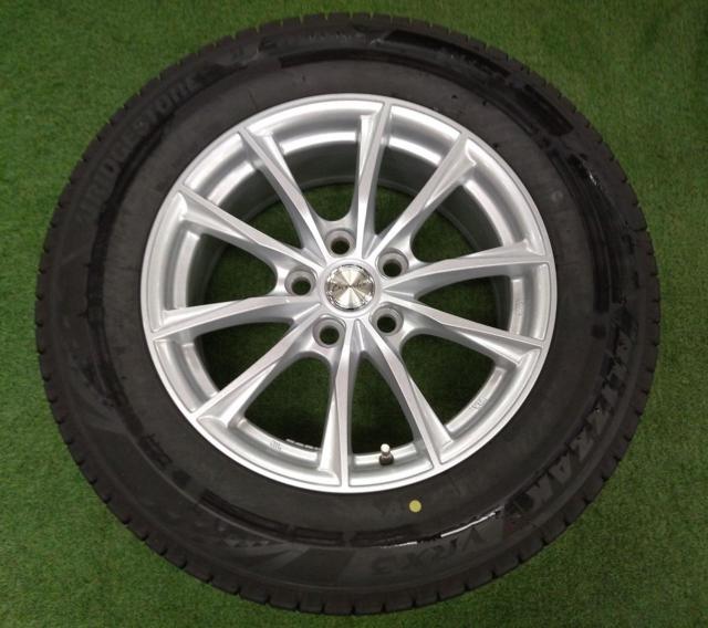 HOTSTUFF Exceeder 10本スポークアルミホイール  + BRIDGESTONE(ブリヂストン) BLIZZAK VRX3 2022年製造