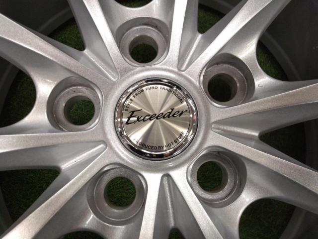 HOTSTUFF Exceeder 10本スポークアルミホイール  + BRIDGESTONE(ブリヂストン) BLIZZAK VRX3 2022年製造