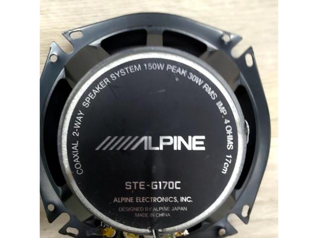 ALPINE STE-G170 2WAYコアキシャルスピーカー