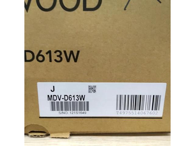 KENWOOD 彩速ナビ MDV-D613W