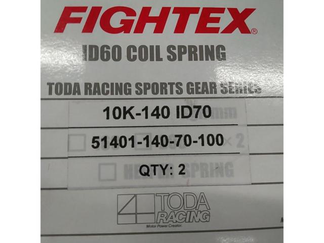 TODAレーシング FIGHTEX 直巻きスプリング