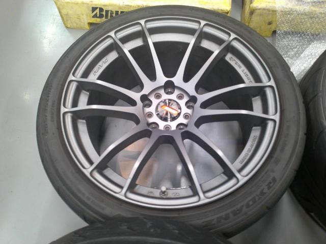 RAYS GRAM LIGHTS 57XTREME SPEC-D +SHIBATIRE RYDANZ REVIMAX R035