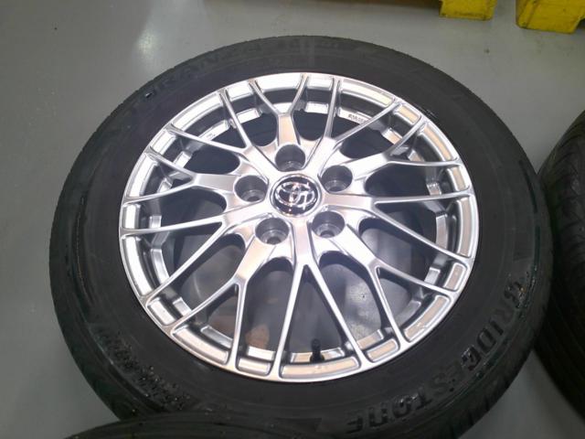 トヨタ 80系 ノア/ヴォクシー/エスクァイア ハイブリッド 純正 BBS製ホイール+BRIDGESTONE TURANZA T001