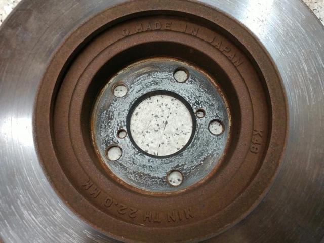スバル純正 ブレーキローター