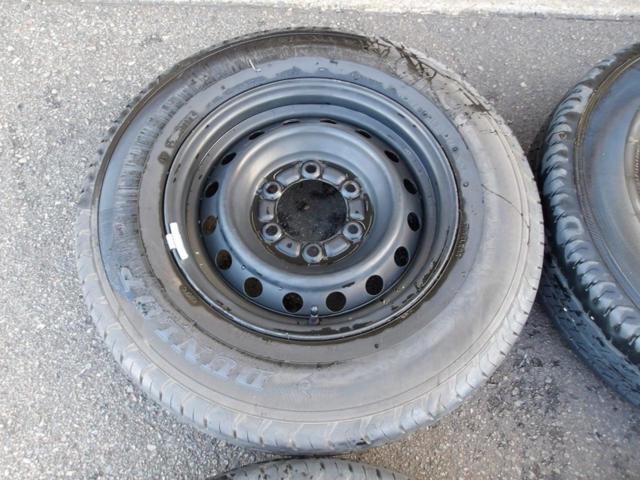 8【トヨタ純正】 200系ハイエース純正スチール+【DUNLOP】SP175N
