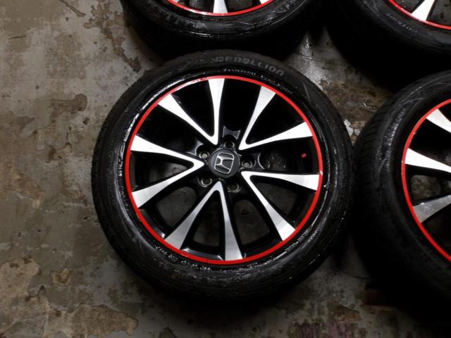 3【ホンダ純正】 ステップワゴン スパーダ 純正ホイール+【ROADSTONE】EUROVIS sport 04