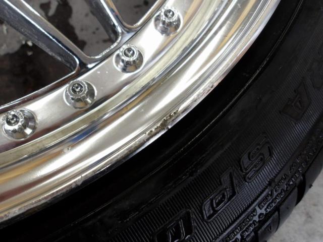 1メーカー不明 メッシュホイール+【NANKANG】ULTRA SPORT NS-Ⅱ