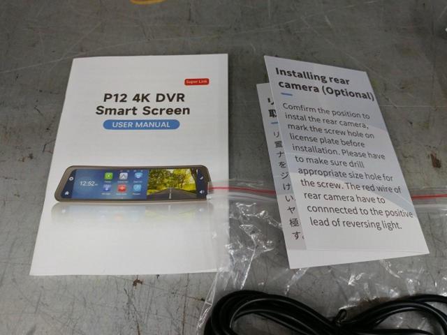 メーカー不明 デジタルインナーミラー P12