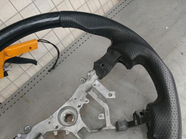 メーカー不明 ステアリング+シフトノブ