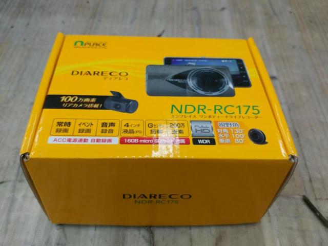 DIARECO NDR-RC175 前後ドライブレコーダー