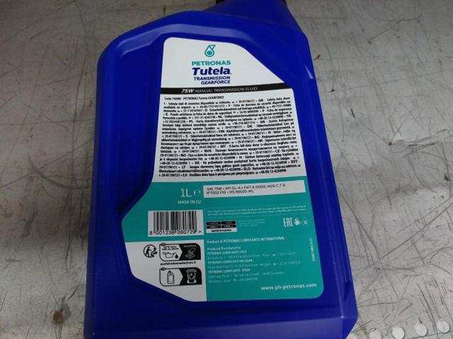 PETRONAS Tutela TRANSMISSION GEARFORCE API GL-4