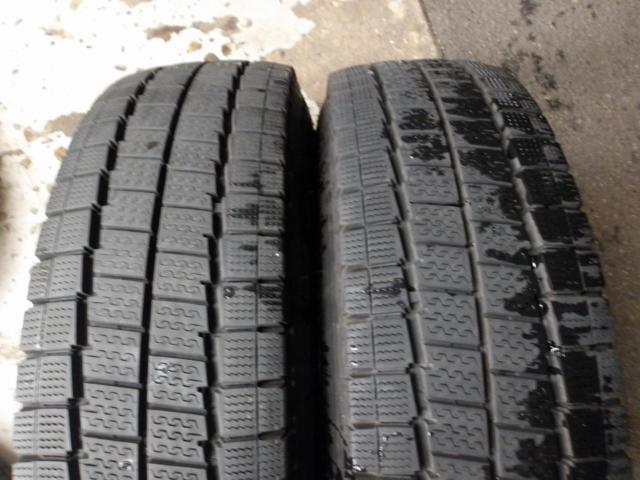 8【日産純正】キャラバン 純正ホイール+【DUNLOP】WINTERMAXX VL01