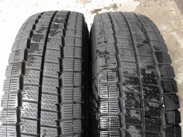 8【日産純正】キャラバン 純正ホイール+【DUNLOP】WINTERMAXX VL01