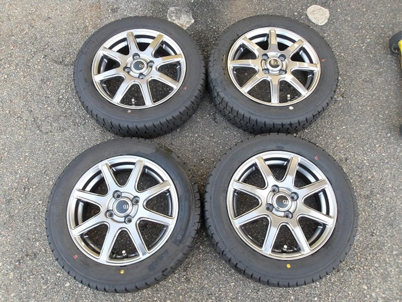 1CLX 8本スポークホイール+GOODYEAR ICENAVI 7