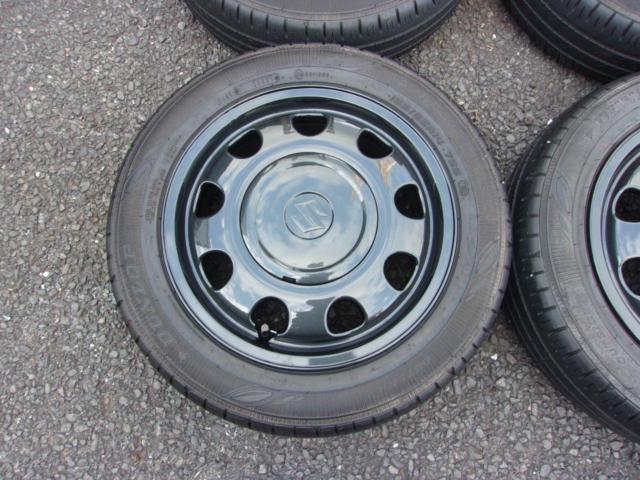 【スズキ純正】 スペーシアギア 純正ホイール+【DUNLOP】ENASAVE EC300+