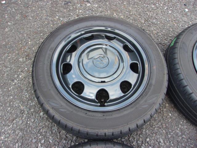 【スズキ純正】 スペーシアギア 純正ホイール+【DUNLOP】ENASAVE EC300+