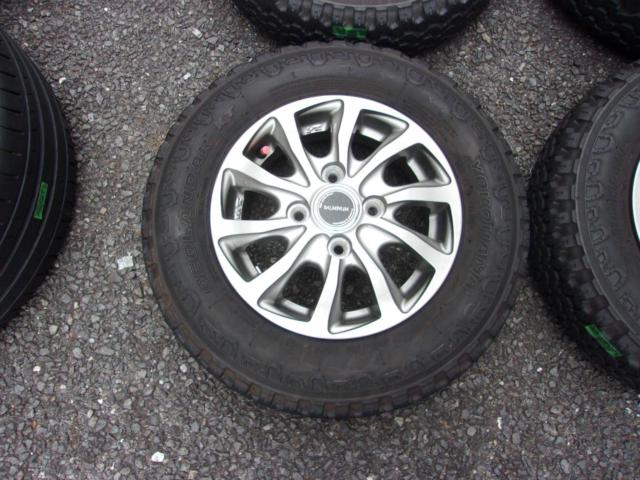 BRIDGESTONE(ブリヂストン) BALMINUM(バルミナ) TR10  + YOKOHAMA(ヨコハマ) GEOLANDAR KT