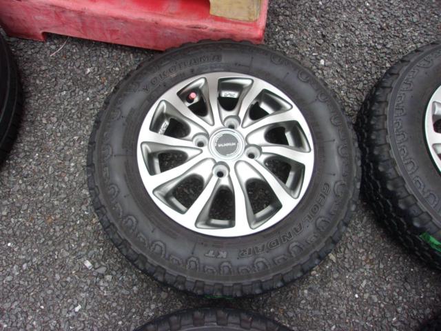 BRIDGESTONE(ブリヂストン) BALMINUM(バルミナ) TR10  + YOKOHAMA(ヨコハマ) GEOLANDAR KT