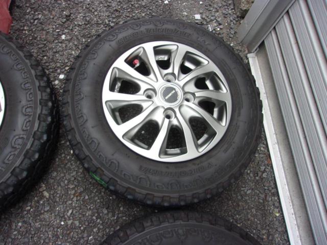 BRIDGESTONE(ブリヂストン) BALMINUM(バルミナ) TR10  + YOKOHAMA(ヨコハマ) GEOLANDAR KT