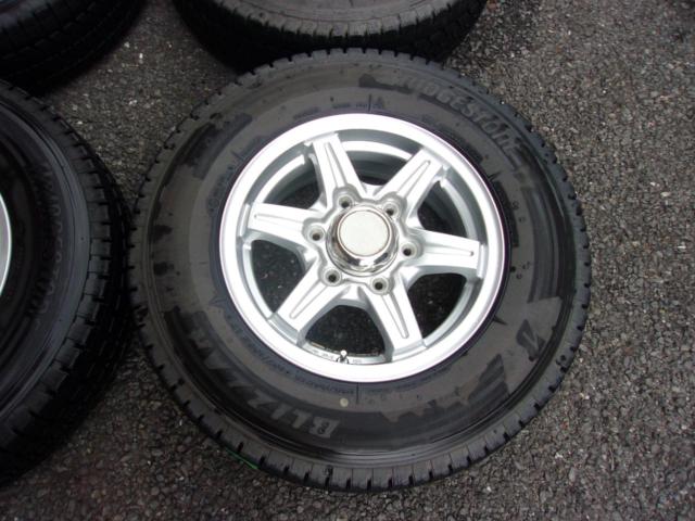メーカー不明 6本スポークホイール  + BRIDGESTONE(ブリヂストン) BLIZZAK VL10