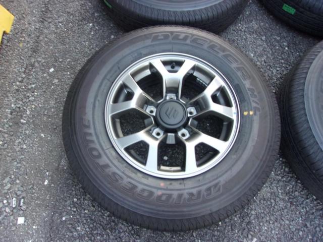 【スズキ純正】 ジムニーシエラ純正ホイール+【BRIDGESTONE】DUELER H/L