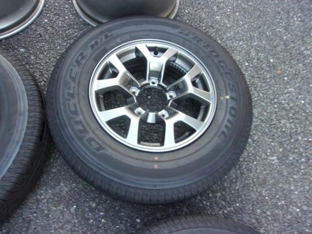 【スズキ純正】 ジムニーシエラ純正ホイール+【BRIDGESTONE】DUELER H/L
