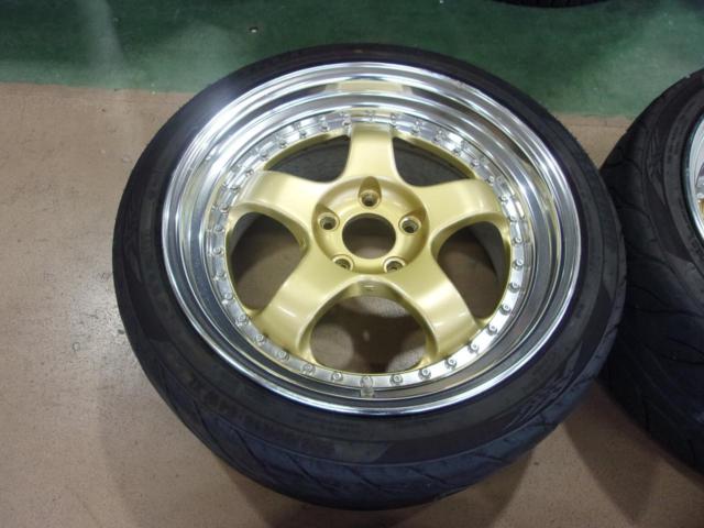 WORK(ワーク) MEISTER(マイスター) S1 3PIECE  + YOKOHAMA ADVAN APEX + OTANI BM2000