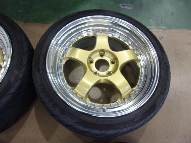 WORK(ワーク) MEISTER(マイスター) S1 3PIECE  + YOKOHAMA ADVAN APEX + OTANI BM2000