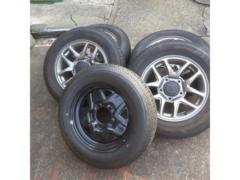 【スズキ純正】 ジムニー純正ホイール+【BRIDGESTONE】DUELER H/T 684Ⅱ+スペアタイヤ付き