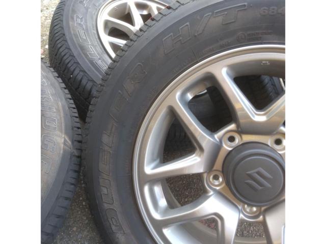 【スズキ純正】 ジムニー純正ホイール+【BRIDGESTONE】DUELER H/T 684Ⅱ+スペアタイヤ付き