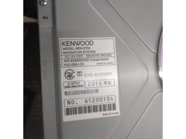 【KENWOOD】MDV-Z704