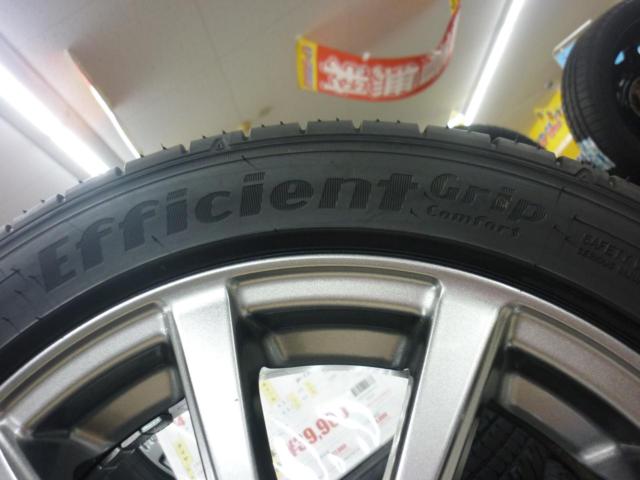 メーカー不明 RACING FORCE スポークホイール + GOODYEAR EfficientGrip Comfort(2026年製造)
