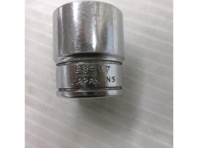 めっけもん KTC 3/8DR(9.5sq)17mmソケットB3-17