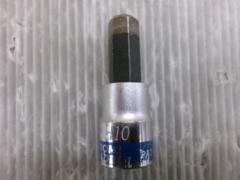 藤原産業 SK11 3/8DR(9.5sq) H10ヘックスビットソケット