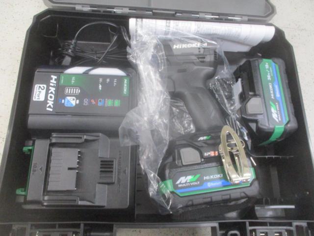 HiKOKI(ハイコーキ)  WH36DD 2XHBSZ 36V コードレスインパクトドライバ ストロングブラック