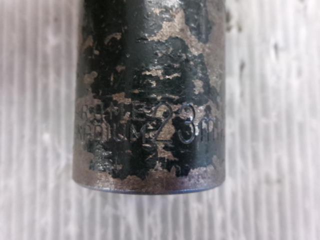 ☆めっけもん☆ メーカー不明 1/2DR(12.7sq) 23mm ソケットレンチ