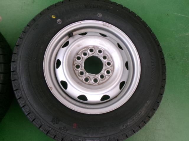 メーカー不明 スチールホイール  + KENDA(ケンダ)  ICETEC VAN’Z WR01 145/80R12 80/78N(145R12 6PR)